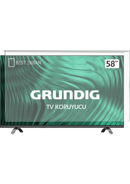 Grundıg 58GCU8900B Tv Ekran Koruyucu - Grundig 58" Inç Ekran Koruyucu 58 Gcu 8900B