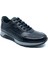 Hakiki Deri Siyah Sneaker Erkek Ayakkabı 2721 306 1