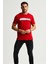 Baskılı T-Shirt, Kırmızı (E21-UN) 1