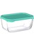 Snow Box Yeşil Kapaklı Saklama Kabı 420 cc 1