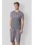 Erkek T-Shirt Pijama Takımı 4522 1