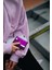 Katlanır Cüzdan Mor Kartlanır Kartlık Erkek Kadın Unisex Minimal Hediye Tasarım Şeffaf Renkli 1