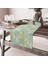 Geometrik Yaprak Desenli 50X140 cm Runner 1