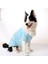 Simli Yıldızlı Cepli Pet Tshirt - Mavi - Köpek ve Kedi Kıyafeti 1