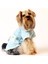 Simli Yıldızlı Cepli Pet Tshirt - Mavi - Köpek ve Kedi Kıyafeti 2
