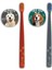 Flipper Pets Hijyenik Saklama Kabı ve Diş Fırçası Seti (Köpek) 1
