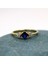 Altın Yüzük - Safir Carolin Alyans YÜZÜK-0.40CT Nano Safir Evlilik Teklifi Alyansı-14 Ayar Hediye Altın Evlilik Teklifi Yüzük 3