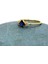 Altın Yüzük - Safir Carolin Alyans YÜZÜK-0.40CT Nano Safir Evlilik Teklifi Alyansı-14 Ayar Hediye Altın Evlilik Teklifi Yüzük 4