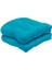 2x Tepeli Koltuk Minderleri Yuvarlak Geri 19 "x 19" Veranda Mobilya Sandalye Pedleri Lake Mavi 2