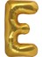 E Harf Gold Folyo Balon 32-34 Inc 82 cm 1