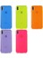 Apple iPhone Xs Max Kapak Kamera Korumalı Neon Renkli Silikon Kılıf - Neon Pembe 5