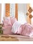 Çift Kişilik Nevresim Takımı Minimal Best Pembe 1