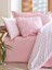 Çift Kişilik Nevresim Takımı Minimal Best Pembe 2