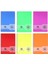 Pp Kapak Spiralli Defter 70 gr A4 140 Yp Kareli 1