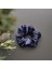 Scrunchies Lacivert Saten Lastik Toka 1