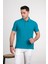 Taş Yıkama Regular Fit Lacost Kumaş Polo Yaka Pamuklu Erkek T-Shirt 2