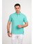 Taş Yıkama Regular Fit Lacost Kumaş Polo Yaka Pamuklu Erkek T-Shirt 1