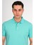 Taş Yıkama Regular Fit Lacost Kumaş Polo Yaka Pamuklu Erkek T-Shirt 5