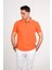 Taş Yıkama Regular Fit Lacost Kumaş Polo Yaka Pamuklu Erkek T-Shirt 1