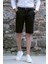 Gabardin Kumaş Pamuklu Regular Fit Chino Yan Cep Erkek Şort 1