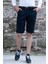 Gabardin Kumaş Pamuklu Regular Fit Chino Yan Cep Erkek Şort 1