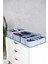 11 Gözlü Çekmece Içi Lacivert Çizgili Düzenleyici Organizer - Small 11 x 41 x 12 cm 4