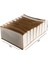 8 Gözlü Çekmece Içi Bej Çizgili Düzenleyici Organizer - Xlarge 30 x 39 x 14 cm 5