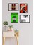 Modern 4 Parça Çerçeve Görünümlü Set Tablo 1
