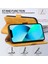 Geometrik Çizgi Pu Kasa Foriphone 13 Pro Sarı 3