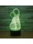 12 cm Çocuk Odası Figürlü LED Gece Aydınlatması Siyah (Yurt Dışından) 5