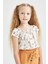 Kız Çocuk Desenli Askılı Bluz V8751A621HS 5