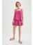 Fall in Love Regular Fit Basic Mini Şort Pijama Altı X9287AZ22HS 4