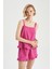 Fall in Love Regular Fit Basic Mini Şort Pijama Altı X9287AZ22HS 5