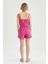 Fall in Love Regular Fit Basic Mini Şort Pijama Altı X9287AZ22HS 8