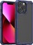Apple iPhone 13 Koyu Mavi Için Karbon Fiber Pc + Tpu Kılıf 1