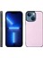 Apple iPhone 13 Pembe Için Cowhide Doku Pu Kılıfı 1