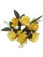 20CM Sütun Mum Yüzük Çelenk Masa Çiçek Çiçek Çelenk Centerpieces Dekor Mor(Yurt Dışından) 1
