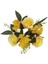 20CM Sütun Mum Yüzük Çelenk Masa Çiçek Çiçek Çelenk Centerpieces Dekor Mor(Yurt Dışından) 2