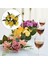 20CM Sütun Mum Yüzük Çelenk Masa Çiçek Çiçek Çelenk Centerpieces Dekor Mor(Yurt Dışından) 5