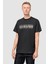 STROBE T M Siyah Erkek Kısa Kol T-Shirt 1