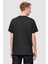 STROBE T M Siyah Erkek Kısa Kol T-Shirt 3
