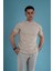 Slimfit Çizgili Örgü Pamuklu Erkek T-Shirt 3
