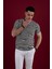 Slimfit Çizgili Örgü Pamuklu Erkek T-Shirt 2