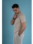 Slimfit Çizgili Örgü Pamuklu Erkek T-Shirt 4