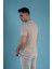 Slimfit Çizgili Örgü Pamuklu Erkek T-Shirt 5