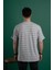 Oversize Çizgili Erkek T-Shirt 4