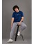 Regular Fit Baskılı Bisiklet Yaka Erkek T-Shirt 1