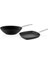 Black Tava Seti 28 cm Wok Tava & 28X28 Kare Tava 1