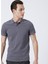 Düz Antrasit Erkek Polo T-Shirt 222 Lcm 242056 Mıless Antrasıt 1