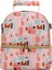 Lovehome Desenli Anne Bebek Bakım Çantası - Pembe (Yurt Dışından) 5